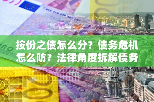 北京按份之债怎么分？债务危机怎么防？法律角度拆解债务分配与风险自保指南