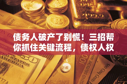 北京债务人破产了别慌！三招帮你抓住关键流程，债权人权益不再缩水