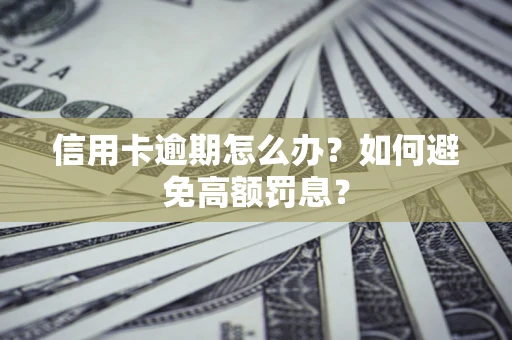 北京信用卡逾期怎么办？如何避免高额罚息？