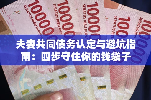 北京夫妻共同债务认定与避坑指南：四步守住你的钱袋子
