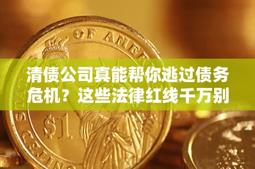 北京清债公司真能帮你逃过债务危机？这些法律红线千万别踩