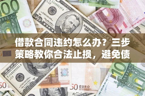北京借款合同违约怎么办？三步策略教你合法止损，避免债务危机升级