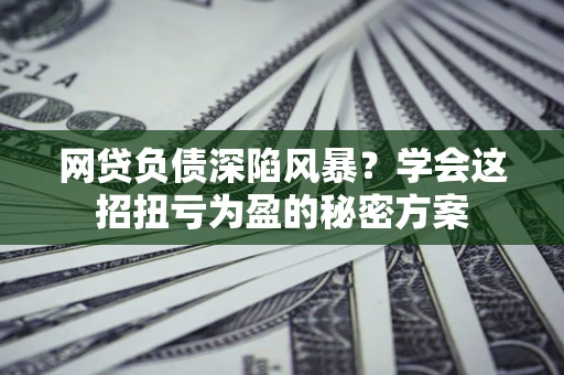 北京网贷负债深陷风暴？学会这招扭亏为盈的秘密方案