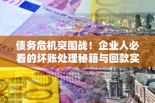 北京债务危机突围战！企业人必看的坏账处理秘籍与回款实战指南