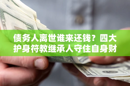 北京债务人离世谁来还钱？四大护身符教继承人守住自身财产